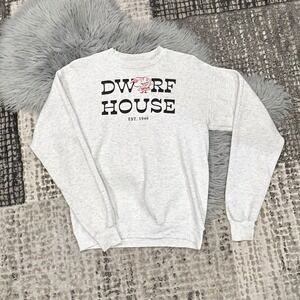 Chick-Fil-A The Dwarf House Graphic Sweatshirt Hanes Crewneck Sweatshirt Size S